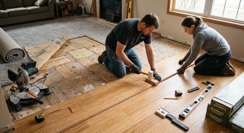 Bamboo Flooring Installation in Riverview, FL