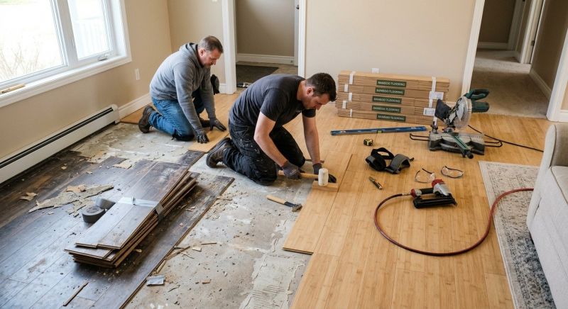 Bamboo Flooring Installation in Riverview, FL
