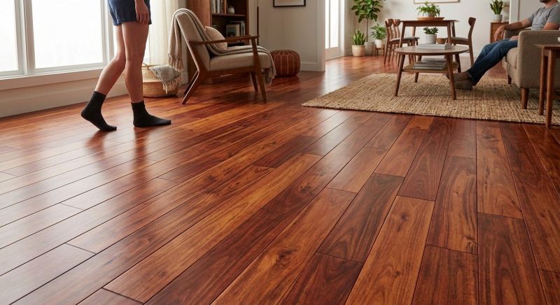 Cherry Floor Installation in Wesley Chapel, FL