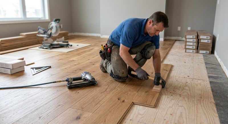 Hardwood Floor Installation in Hillsborough County, FL