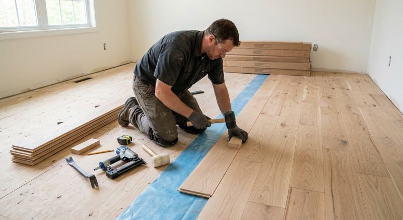 Hardwood Floor Installation in Riverview, FL