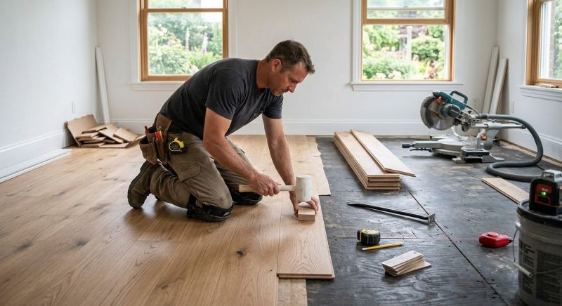 Hardwood Floor Installation in Ruskin, FL