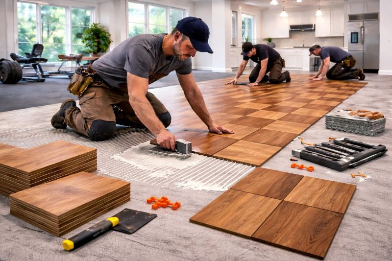 Hardwood Floor Installation in Seffner, FL