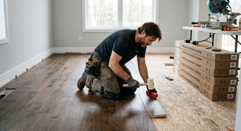 Hardwood Floor Installation in Wesley Chapel, FL