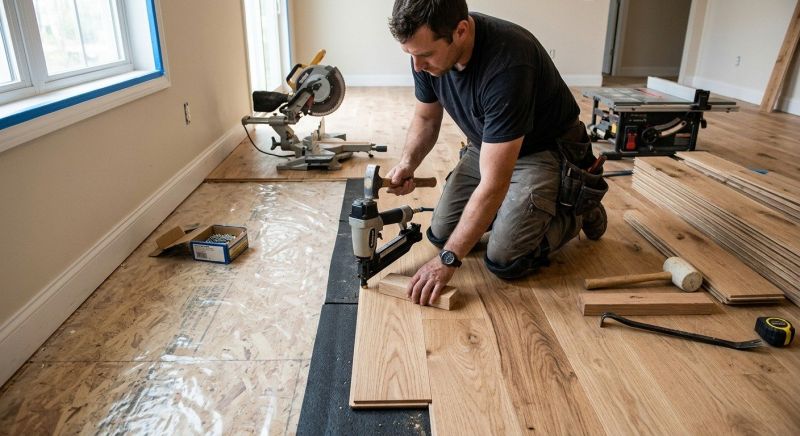 Hardwood Floor Installation in Wimauma, FL