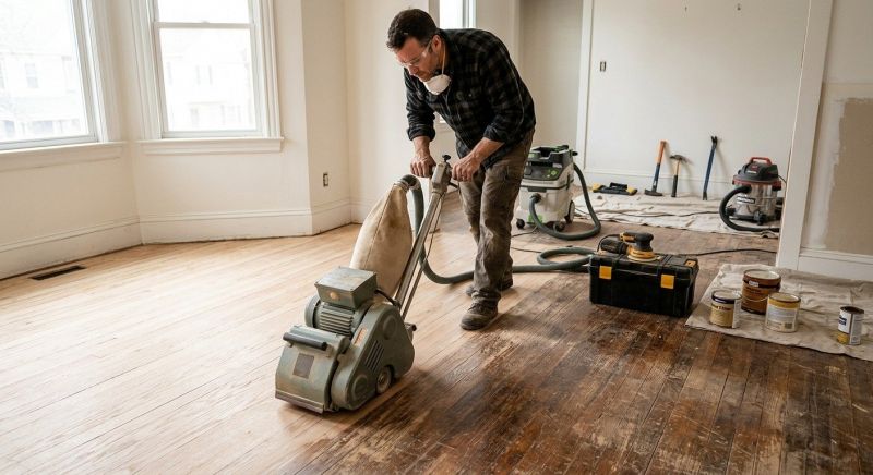 Hardwood Floor Renovation in Riverview, FL