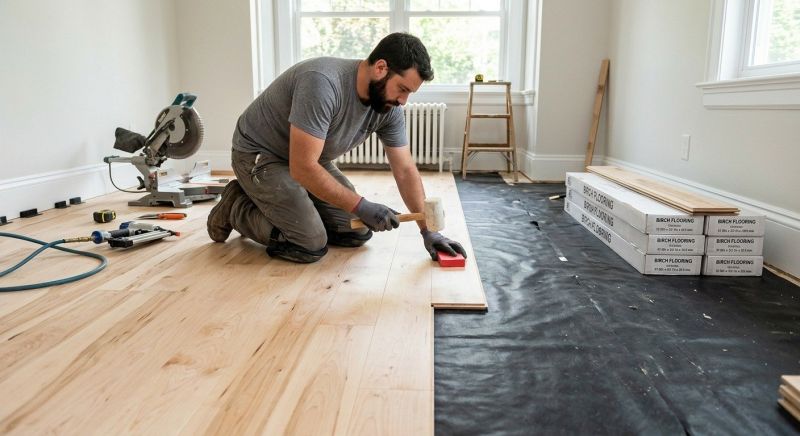 Maple Flooring Installation in Ellenton, FL