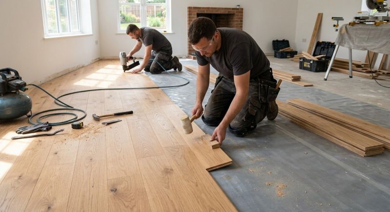 Oak Floor Installation in Brandon, FL