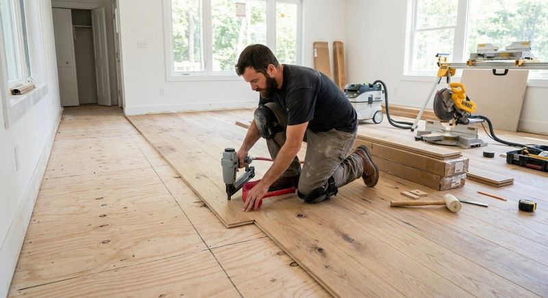 Oak Floor Installation in Riverview, FL