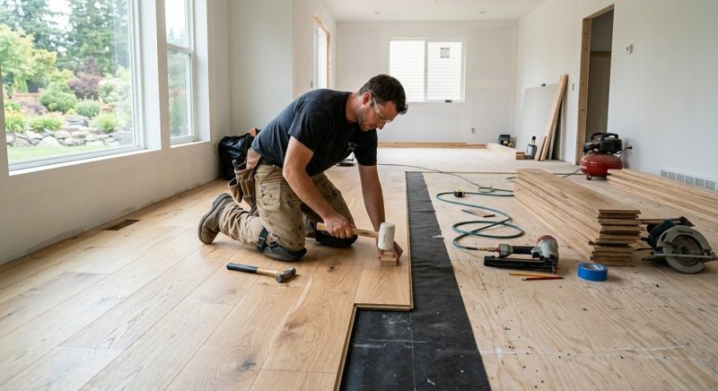 Oak Floor Installation in Mulberry, FL