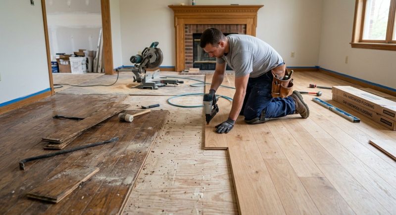 Oak Floor Installation in Mulberry, FL