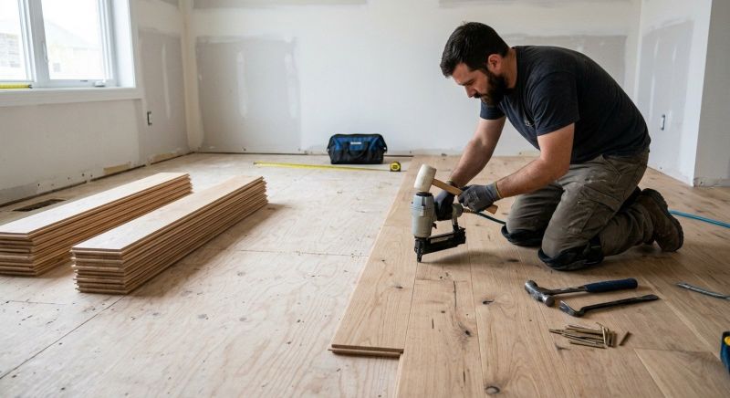 Oak Floor Installation in Mulberry, FL