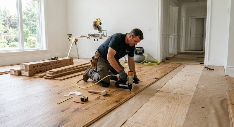Oak Floor Installation in Seffner, FL