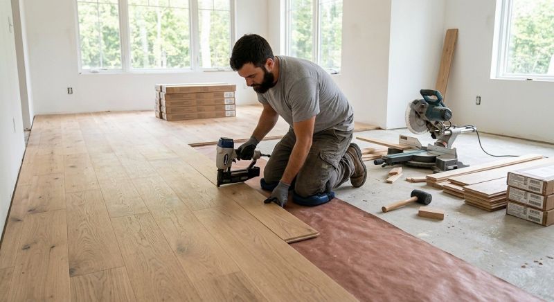 Oak Floor Installation in Seffner, FL