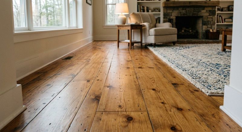 Pine Floor Installation in Riverview, FL