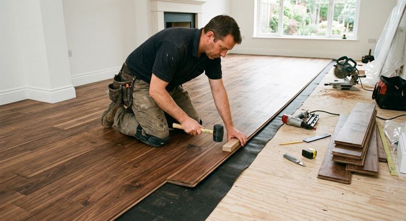 Walnut Flooring Installation in Riverview, FL