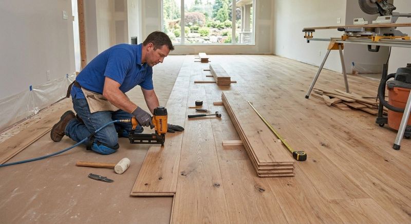 Wide Plank Floor Installation in Riverview, FL