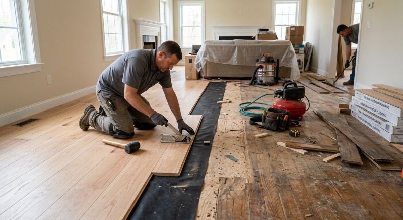 Wood Floor Replacement in Seffner, FL
