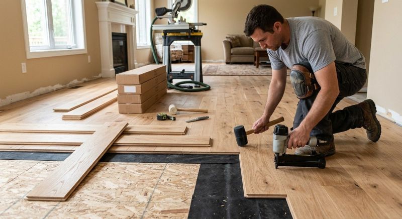 Wood Flooring Installation in Parrish, FL