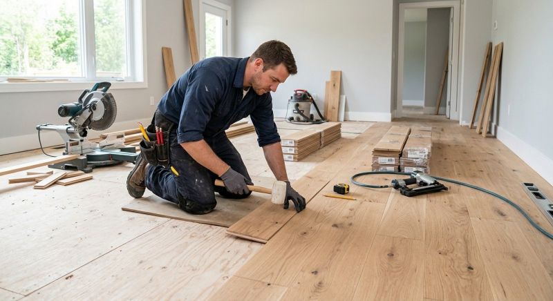 Wood Flooring Installation in Wimauma, FL